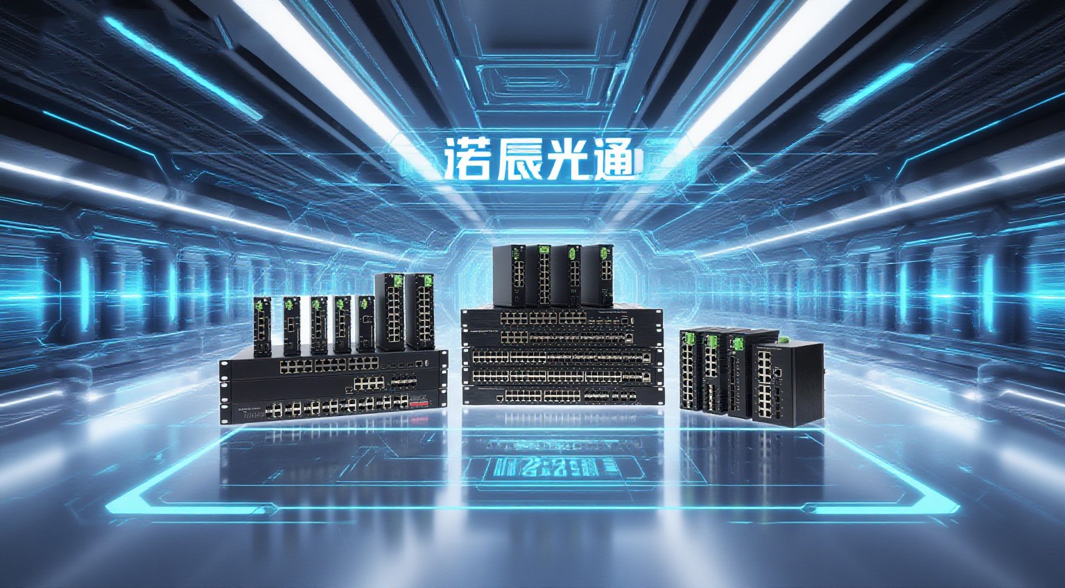 诺辰光通交换机4口5口8口16口